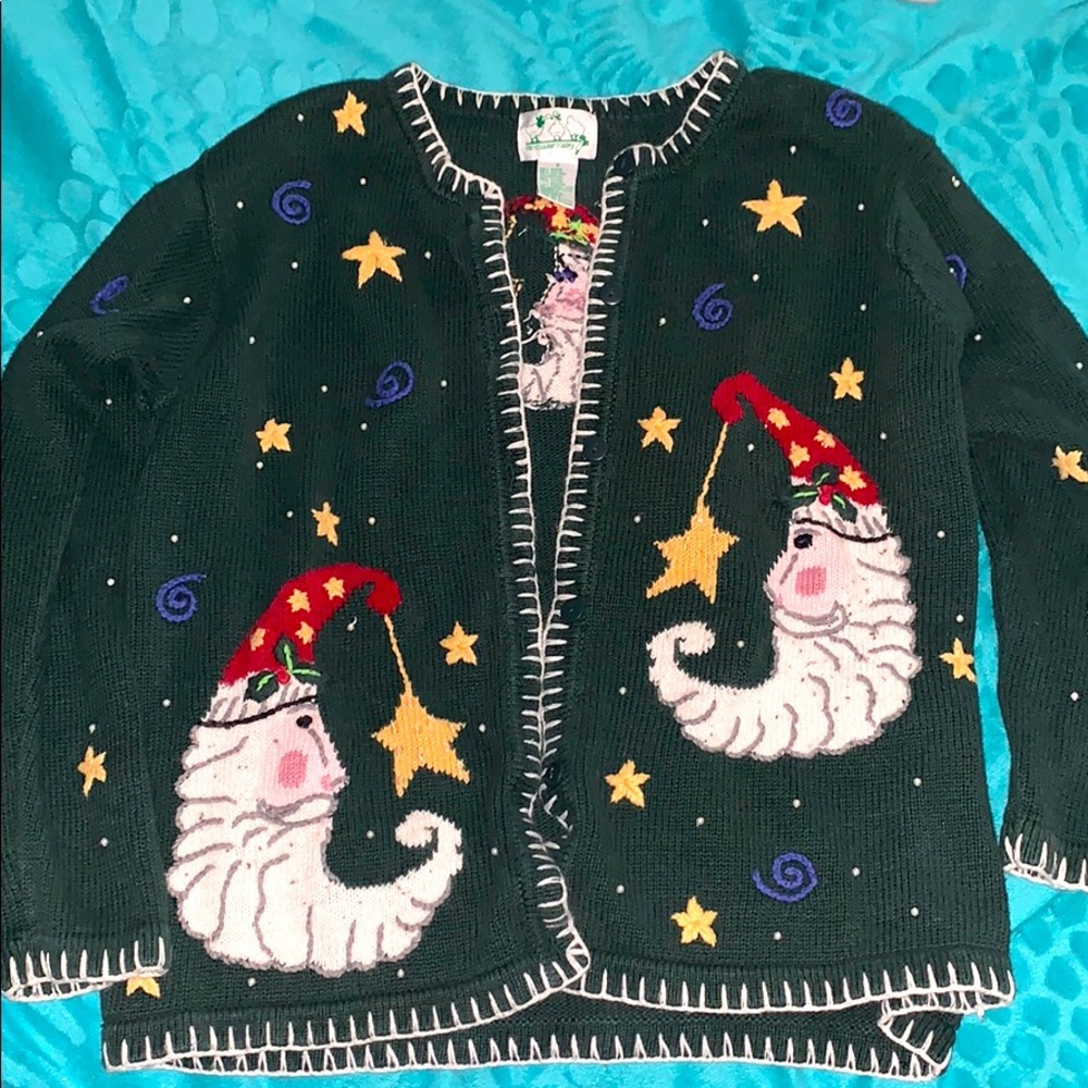 Embroidered cardigan